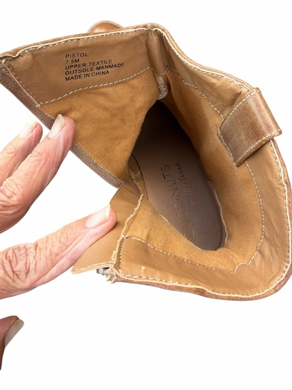 Coconuts by Matisse Tan Leather Slip-On Ankle Boots